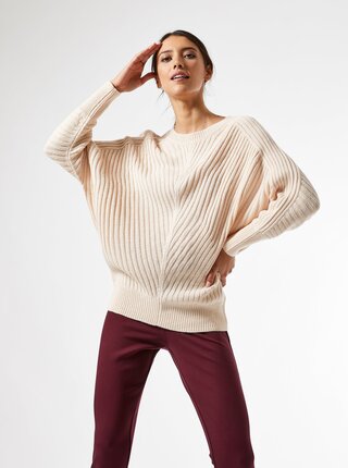 Krémový volný svetr Dorothy Perkins