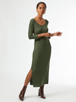 Zelené midišaty Dorothy Perkins Petite