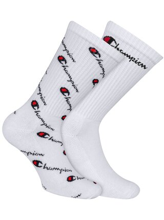 CHAMPION CREW FASHION MIX SOCKS 2x - Sportovní ponožky 2 páry - bílá