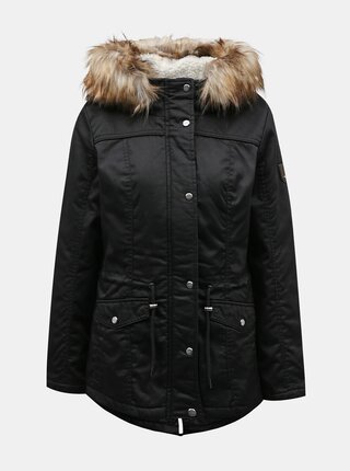 Černá zimní parka ONLY