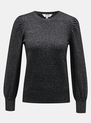 Šedý třpytivý svetr Dorothy Perkins Petite