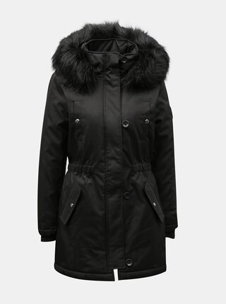 Černá zimní parka ONLY