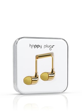 Casti In-Ear Happy Plugs aurii