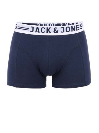 Tmavě modré boxerky Jack & Jones Sense