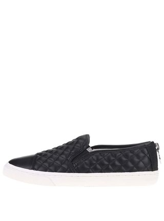 Černé dámské prošívané slip on Geox New Club