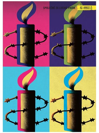 „Dobrý“ plagát Warhol pre Amnesty International