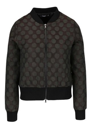 Khaki puntíkovaný bomber Alchymi Saibi
