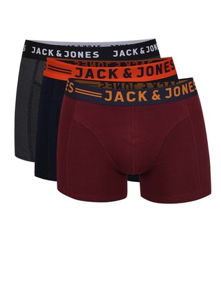 Set de 3 boxeri multicolori Jack & Jones Lichfield