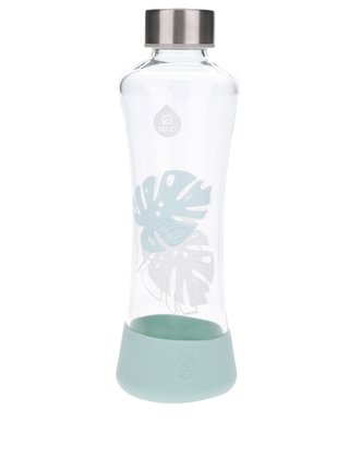 Skleněná lahev s motivem listů EQUA Monstera (550 ml)