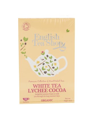 Bílý čaj English Tea Shop Lychee Bio
