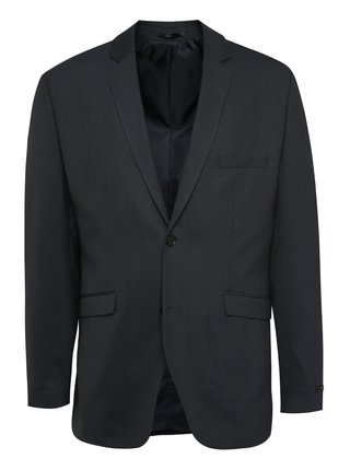 Sacou albastru inchis Jack & Jones Wayne cu buzunar interior