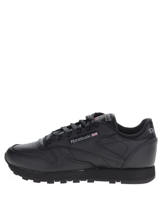 Černé dámské kožené tenisky Reebok
