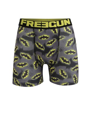 Boxeri gri cu print Batman pentru barbati - Batman Freegun