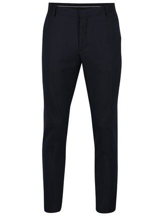 Tmavě modré oblekové kalhoty Selected Homme Done-Tux