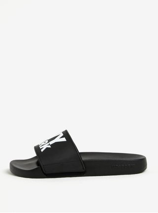 Černé pantofle s logem Ivy Park