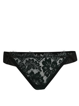 Černo-zelené krajkové brazilky Eden Lingerie