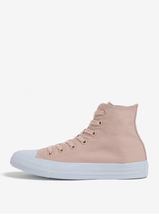 Světle růžové dámské kotníkové tenisky Converse Chuck Taylor All Star