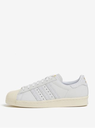 Krémové dámské kožené tenisky adidas Originals Superstar