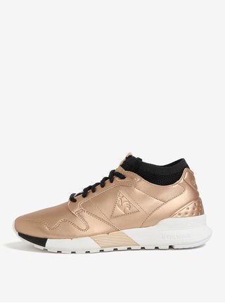 Dámske metalické tenisky v zlatej farbe Le Coq Sportif Omicron Lea Metallic