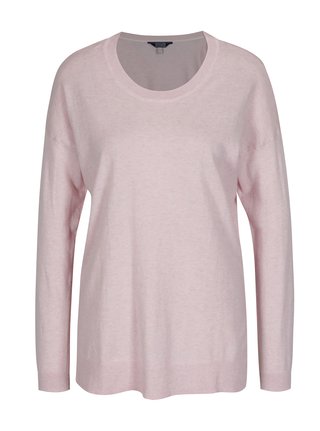 Pulover roz deschis din bumbac pentru femei - Tom Joule Sally