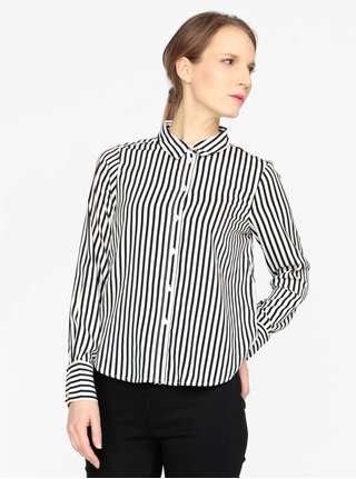 Krémovo-černá pruhovaná košile VERO MODA Nicky