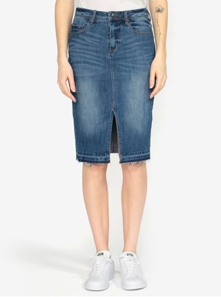 Modrá džínová sukně VERO MODA Jasmin