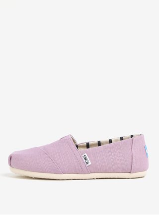Fialové dámské espadrilky TOMS