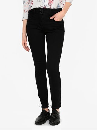 Černé zkrácené slim fit džíny M&Co