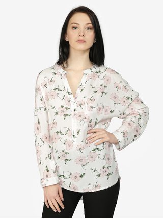 Krémová vzorovaná halenka Haily's Florie