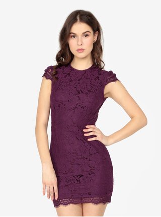 Rochie violet din dantela - MISSGUIDED