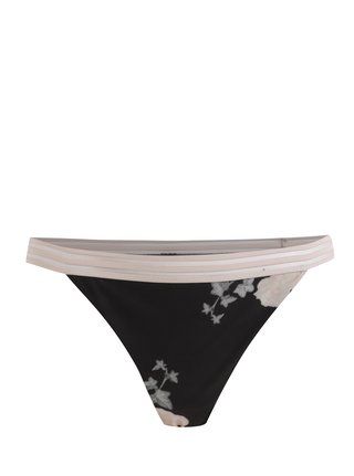 Chiloti negri cu talie inalta si print floral Y.A.S Hunter