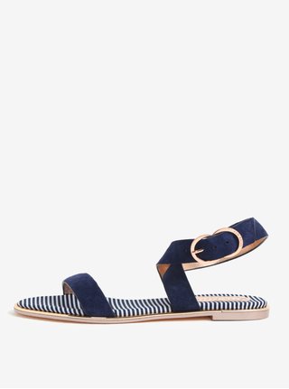 Tmavě modré dámské semišové sandály Ted Baker Qeredas
