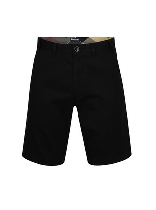 Tmavomodré regular fit kraťasy Barbour City Neuston