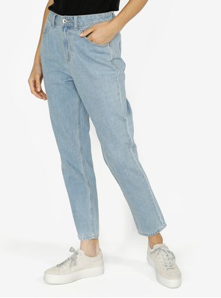 Modré mom džíny s vysokým pasem VERO MODA Nineteen