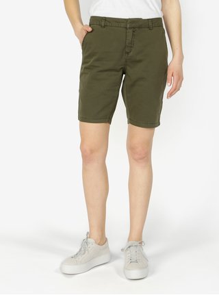 Khaki kraťasy VERO MODA Flame