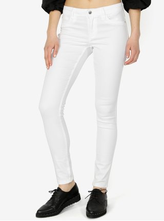 Blugi albi skinny - ONLY Ultimate