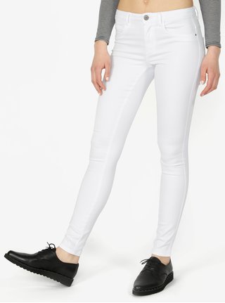 Bílé skinny džíny ONLY Royal