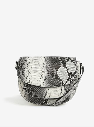 Černo-krémová crossbody kabelka Pieces Deedee