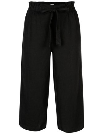Černé culottes s páskem ONLY Juliet