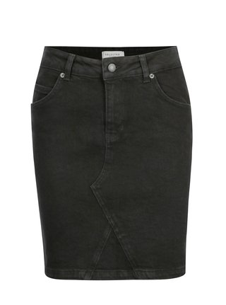 Černá džínová sukně Selected Femme Maya