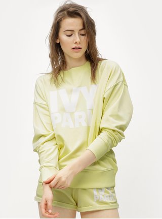 Žlutá oversize mikina s potiskem Ivy Park