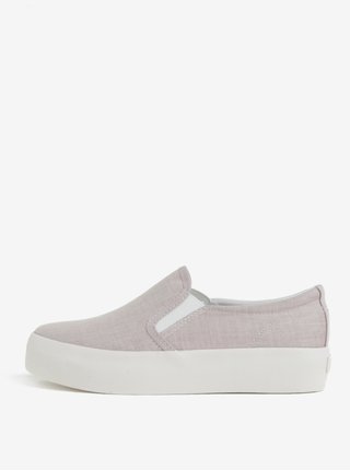 Růžové dámské slip on na platformě Vagabond Peggy