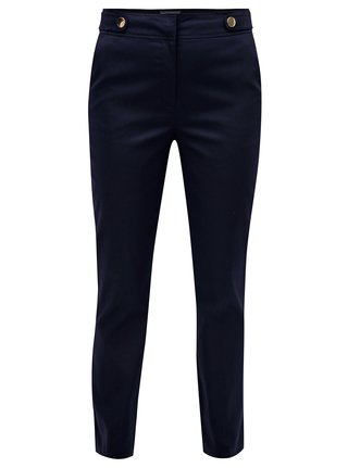 Tmavě modré kalhoty Dorothy Perkins Tall