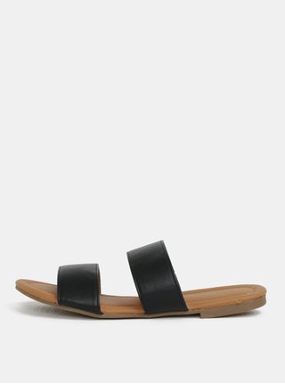 Černé pantofle Dorothy Perkins