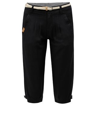 Černé dámské 3/4 kalhoty Ragwear Cripsy