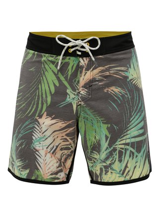 Costum de baie barbatesc cu model verde-gri O'Neill Ocean