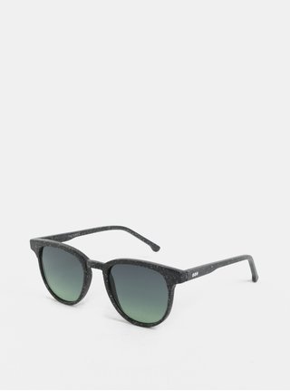 Ochelari de soare unisex gri inchis Komono Winston