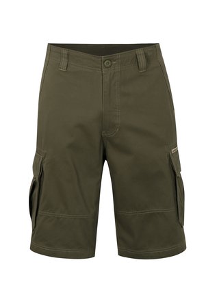 Khaki pánské kraťasy s kapsami BUSHMAN Dabney