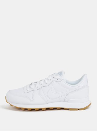 Bílé dámské kožené tenisky Nike Internationalist