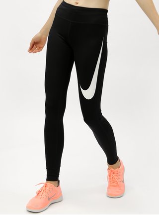 Černé dámské funkční legíny s kapsami Nike